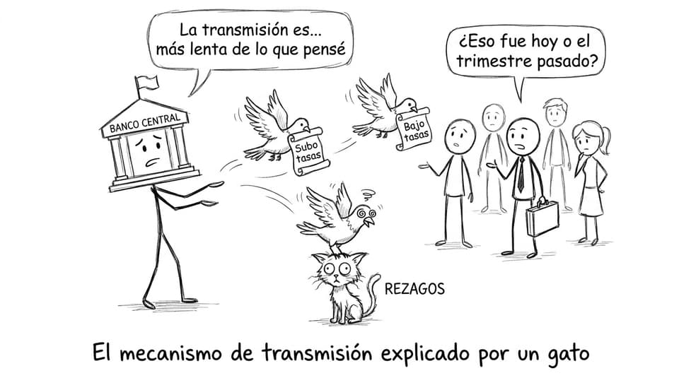 El mecanismo de transmisión explicado por un gato