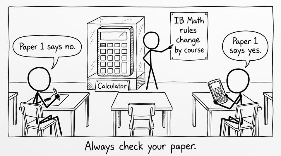 Calculator rules comic