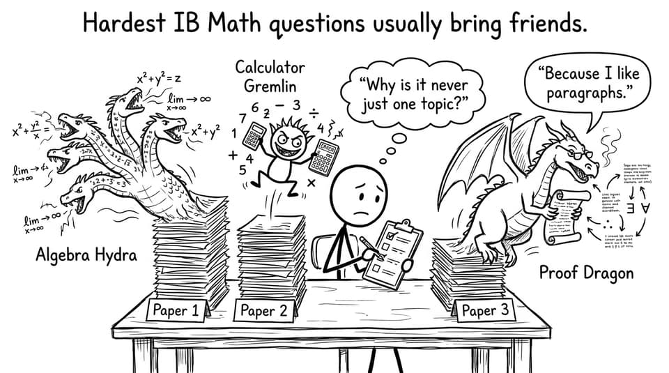 Hardest IB Math questions bring friends