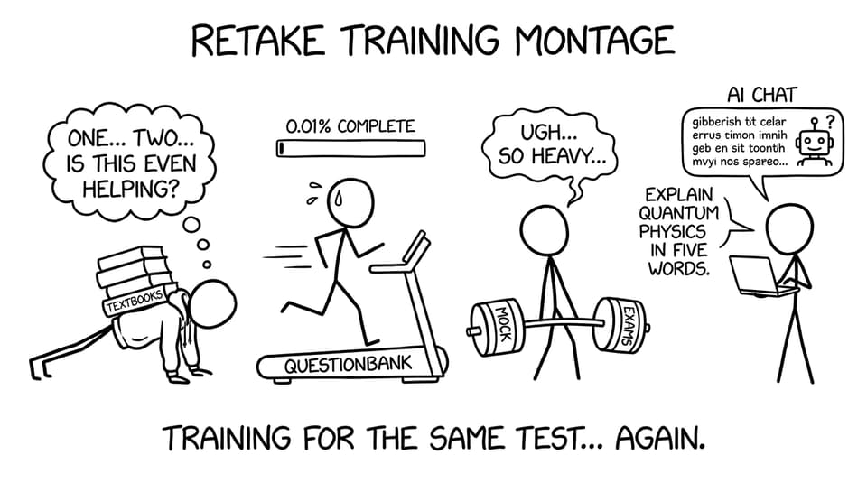 Retake training montage