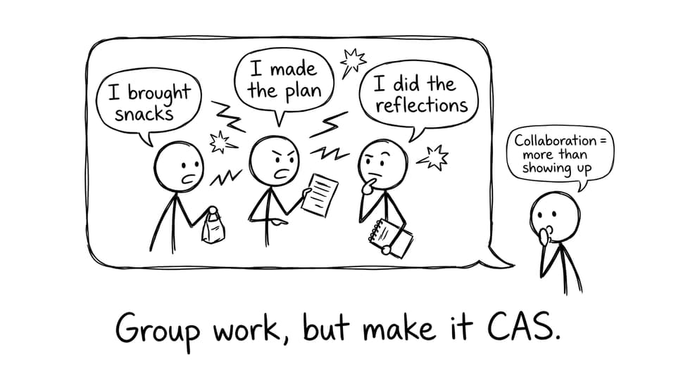 Group work, but make it CAS
