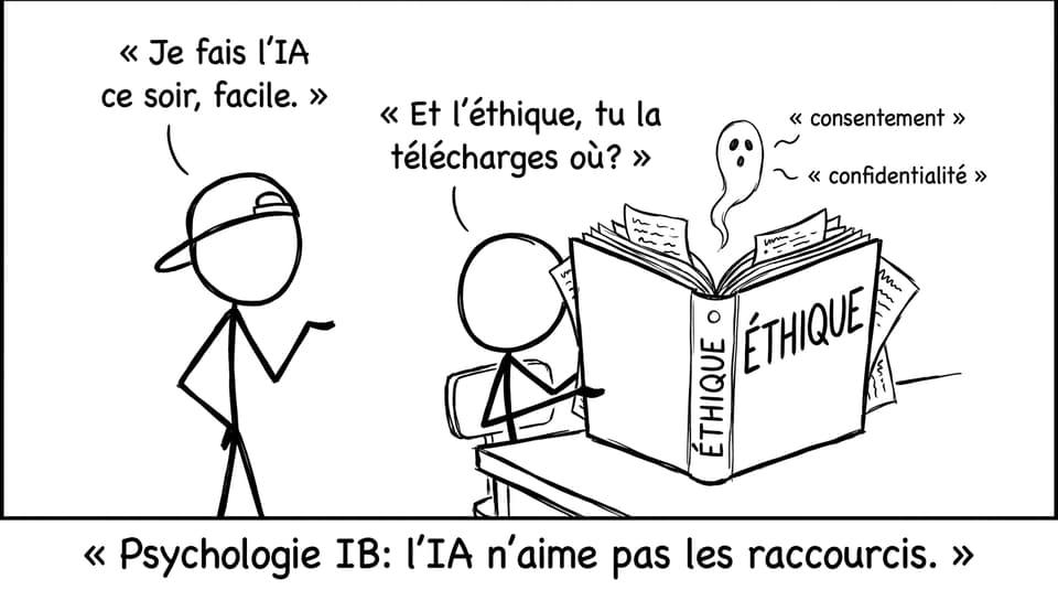 IA et éthique en psychologie IB