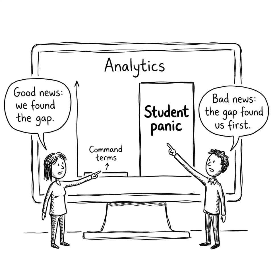 Analytics gap joke