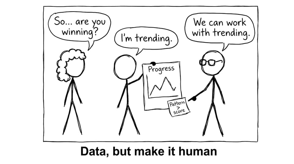 Data, but make it human
