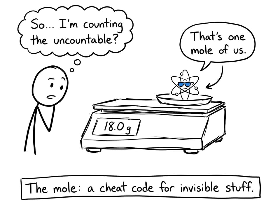The mole is a cheat code