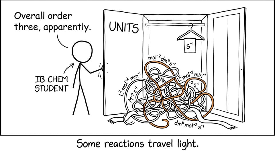 A student discovers that third-order units have taken over the wardrobe