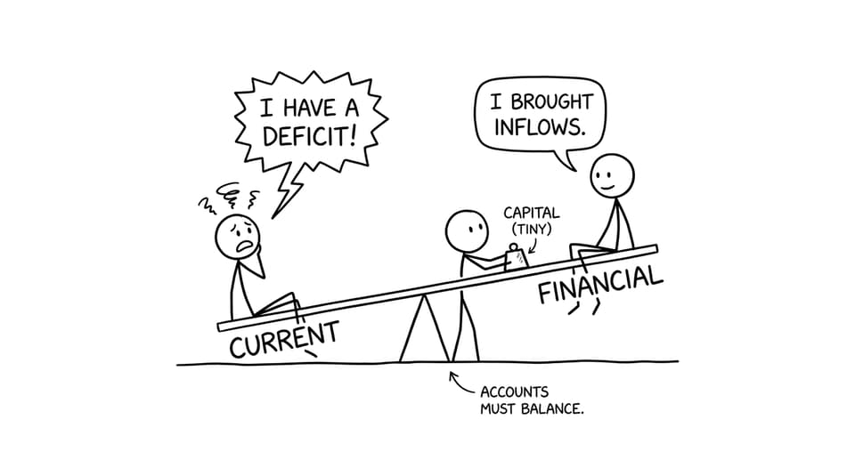 Seesaw of accounts