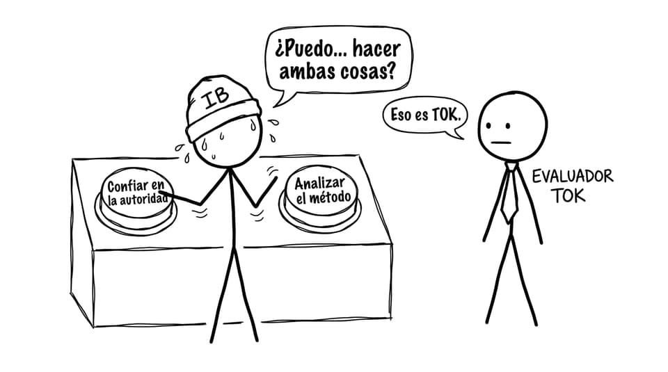 El dilema del estudiante IB entre autoridad y método