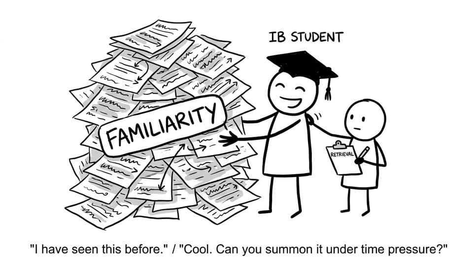 Familiarity vs retrieval comic