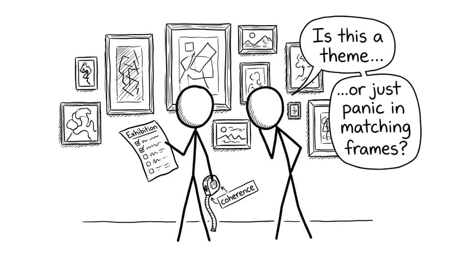 Exhibition theme vs panic