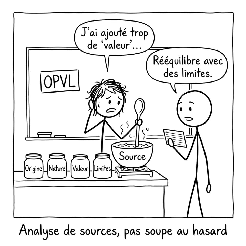 Analyse de sources, pas soupe au hasard