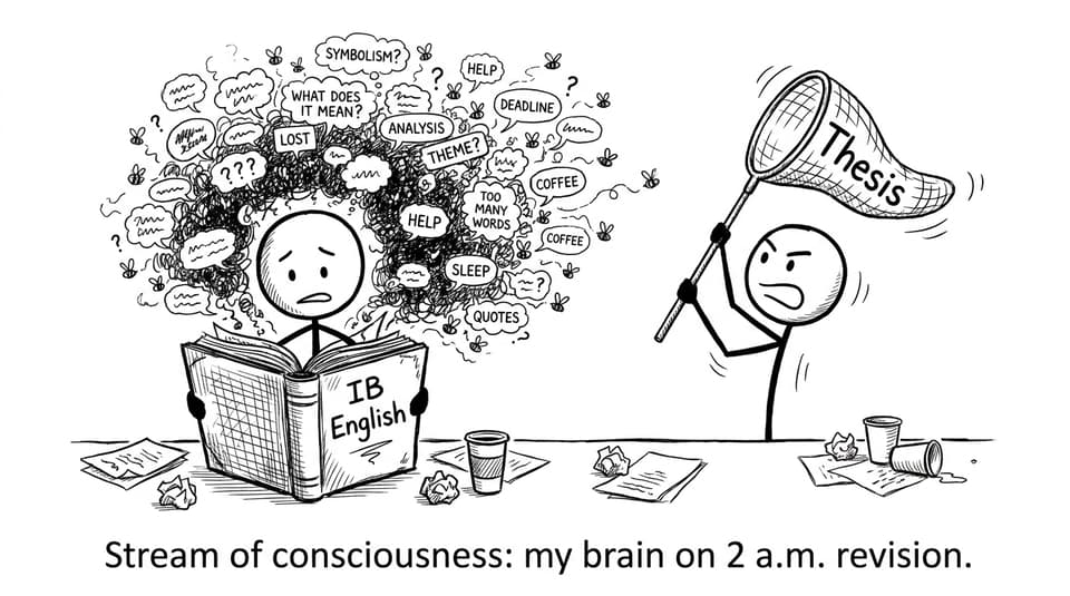 Student brain swarm comic