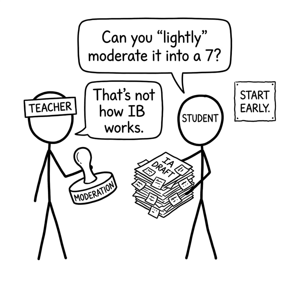 A student negotiates moderation like it’s a coupon