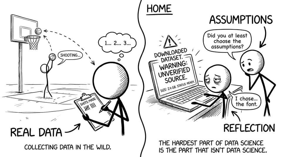 Choosing font vs choosing assumptions