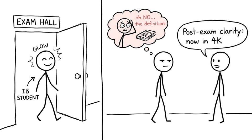 Post-exam clarity hits