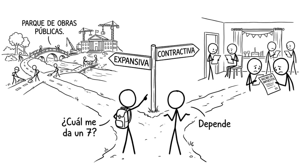 Bifurcación: expansiva vs contractiva