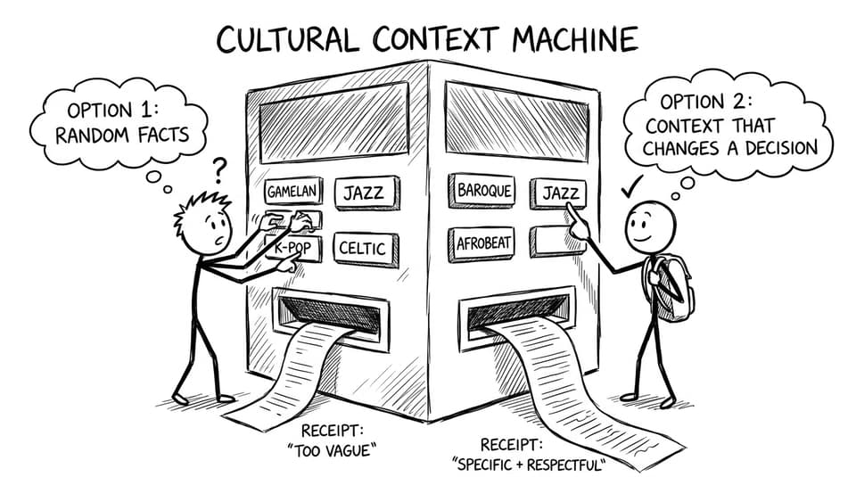 Comic about cultural context being too vague