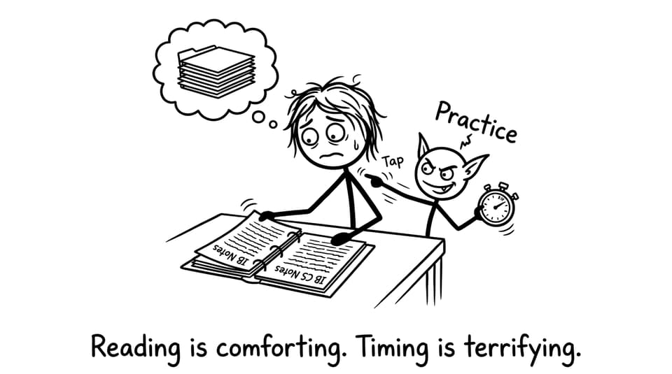 Reading is comforting. Timing is terrifying.