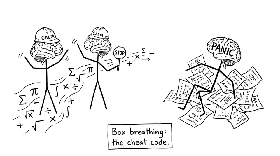 Box breathing as the cheat code