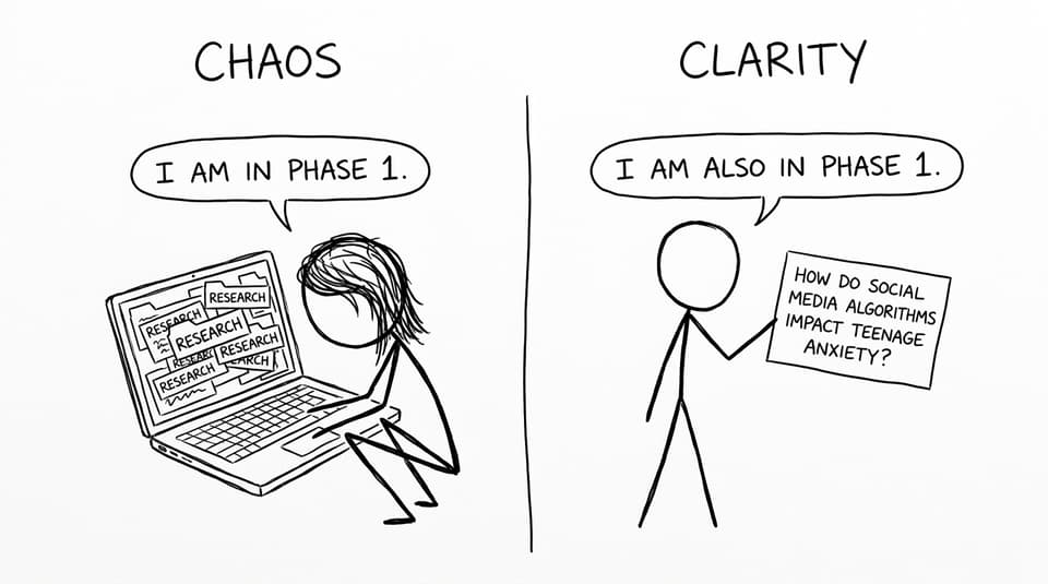 Chaos vs clarity in Phase 1