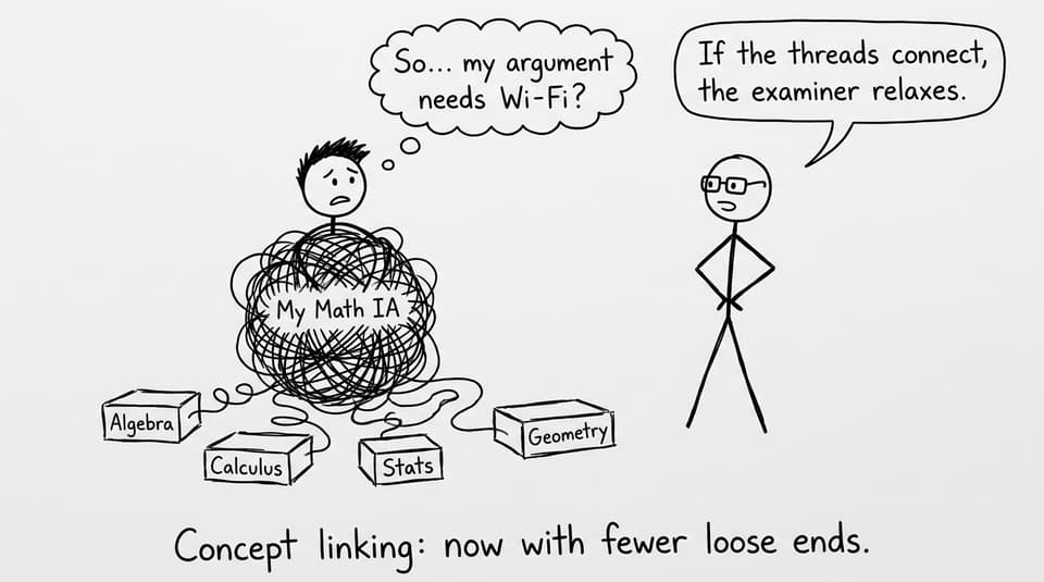 Concept linking yarn joke