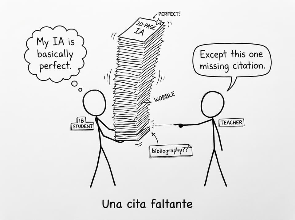 A missing citation makes the IA wobble