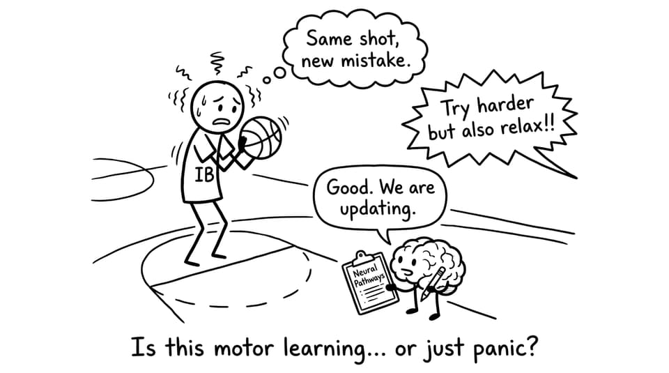 Stressed student vs brain updating