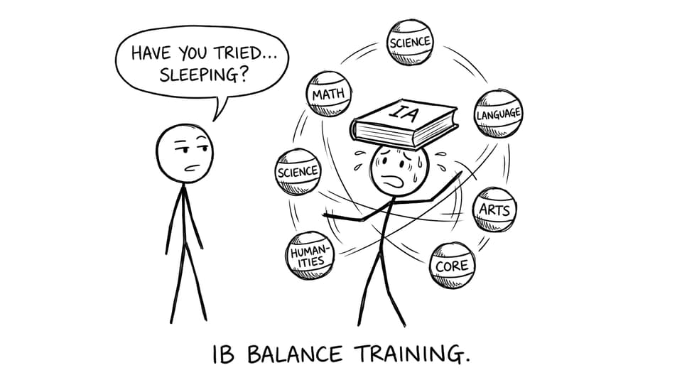 IB juggling comic