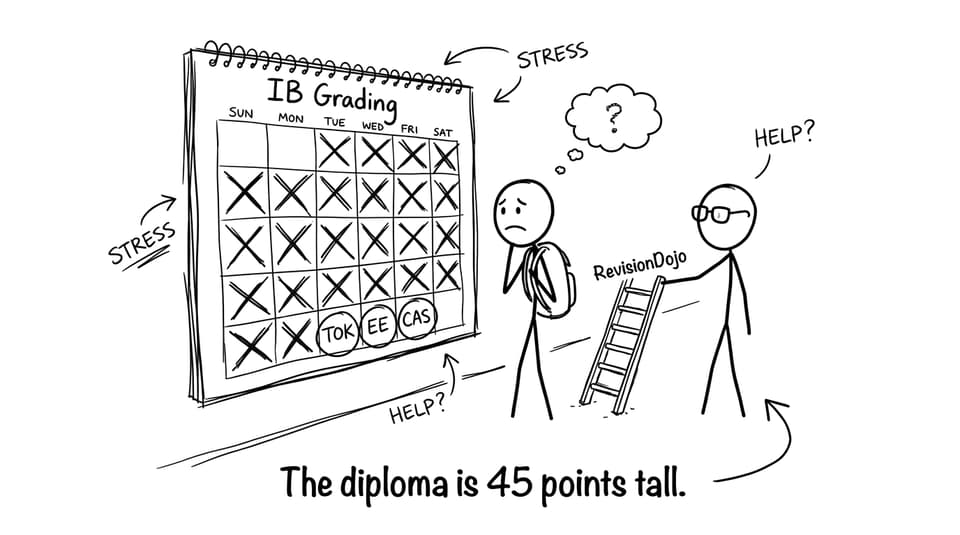 A student measuring the diploma like a mountain