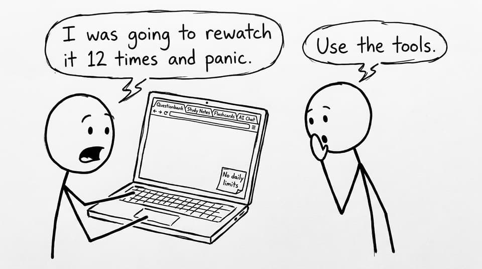 Tools beat panic