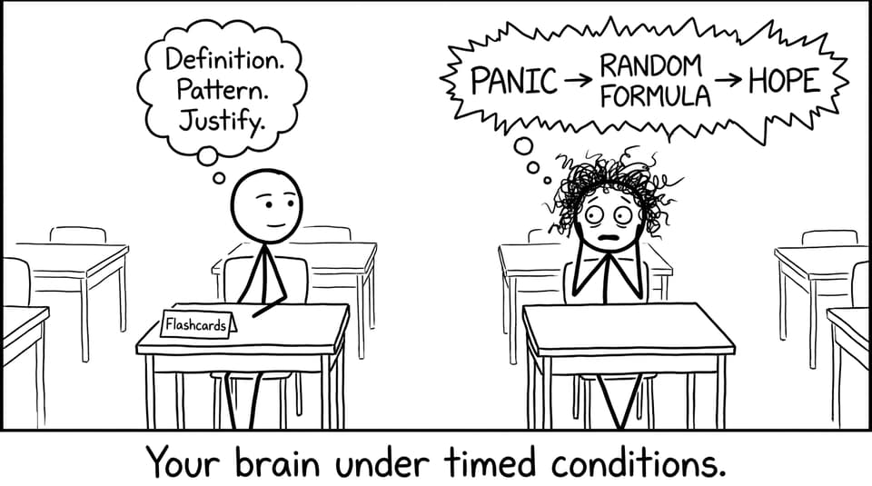 Two brains in an exam hall