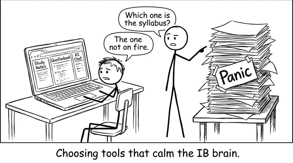 Choosing tools that calm the IB brain.