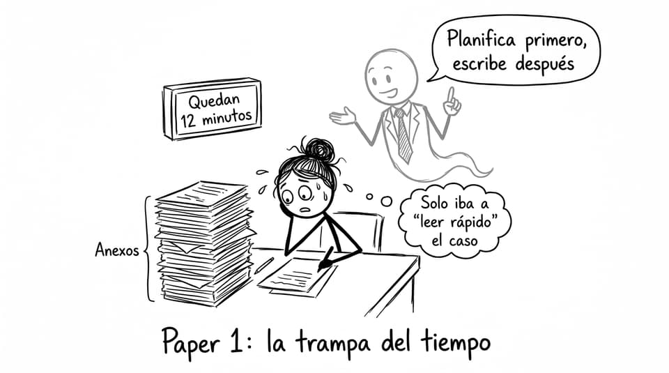 Paper 1: la trampa del tiempo