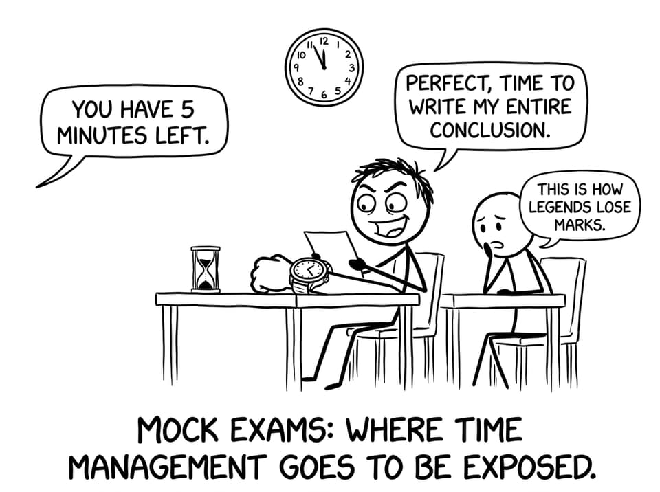 Time management disaster (XKCD style)