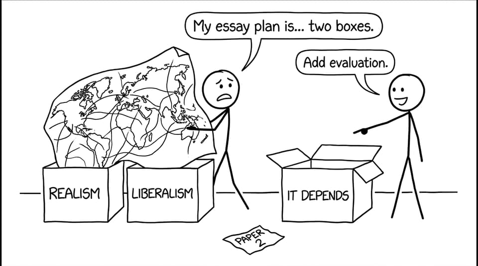 Two boxes vs it depends comic