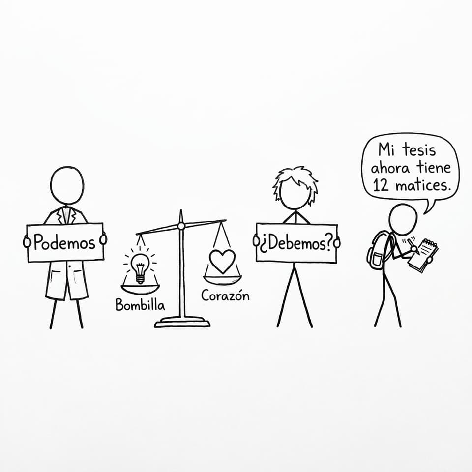 El choque clásico: Podemos vs ¿Debemos?