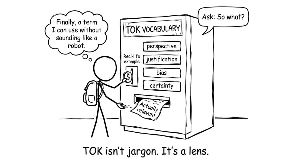 TOK vending machine comic