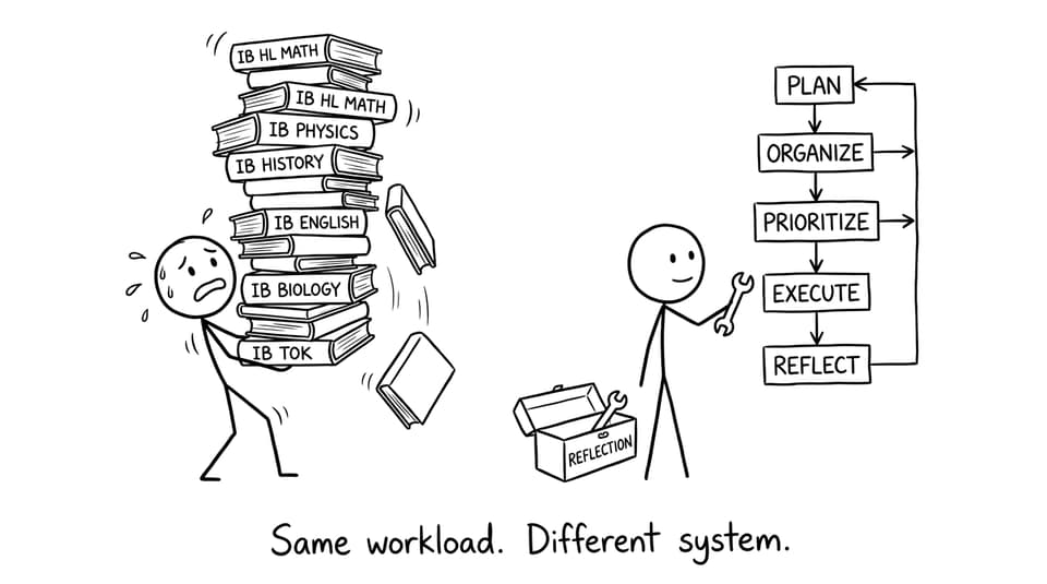 Same workload, different system comic