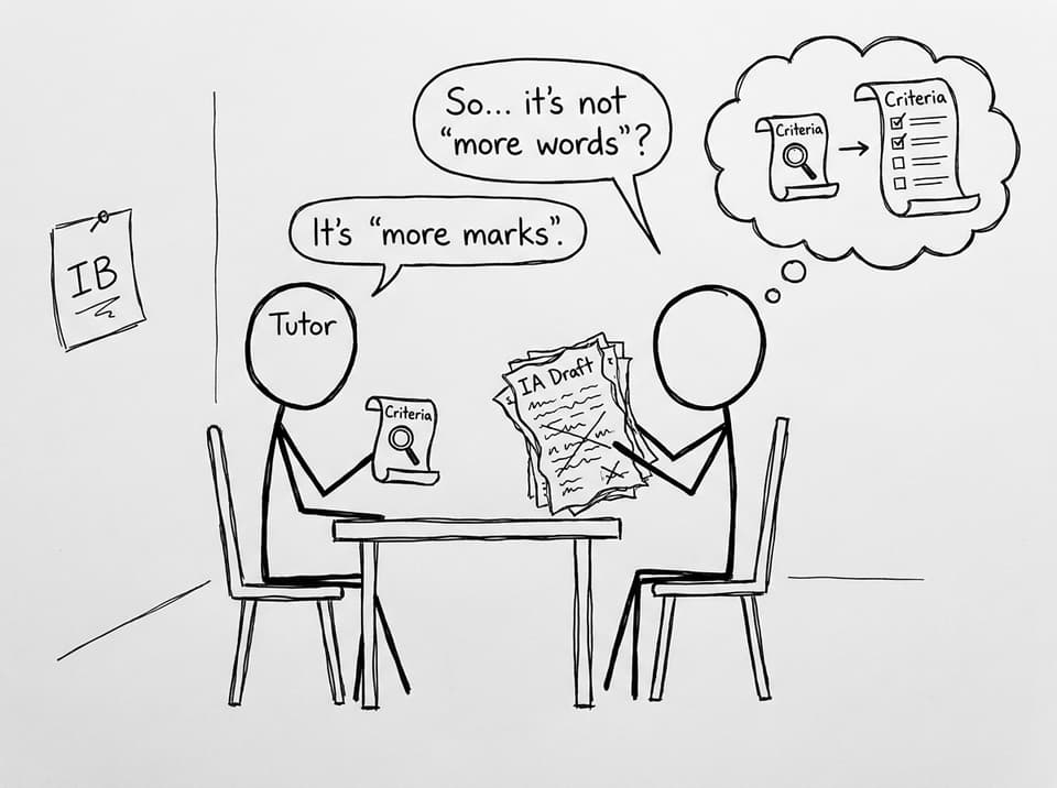 A funny comic about rubrics and coursework