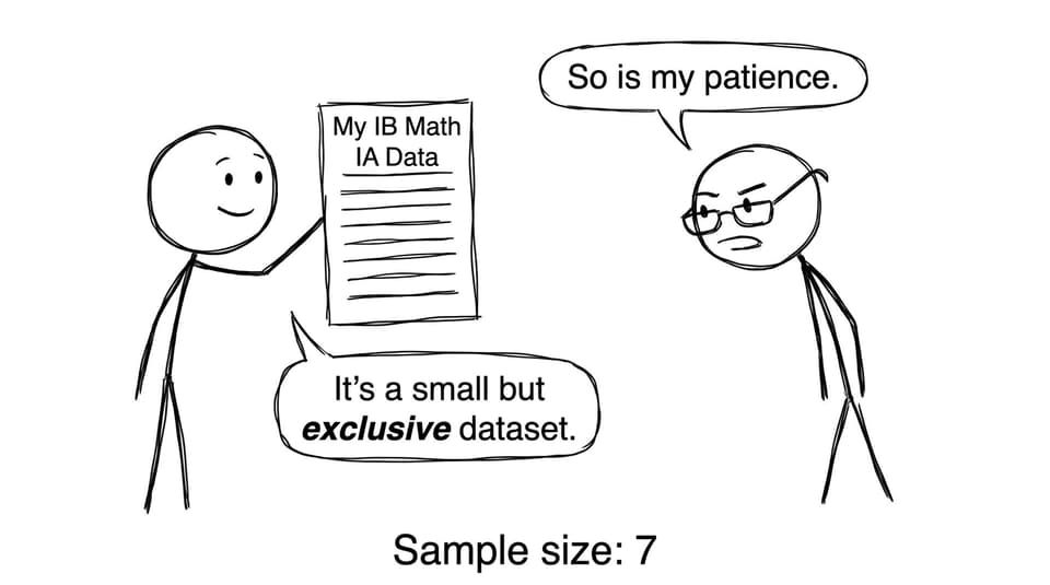 Student with tiny dataset