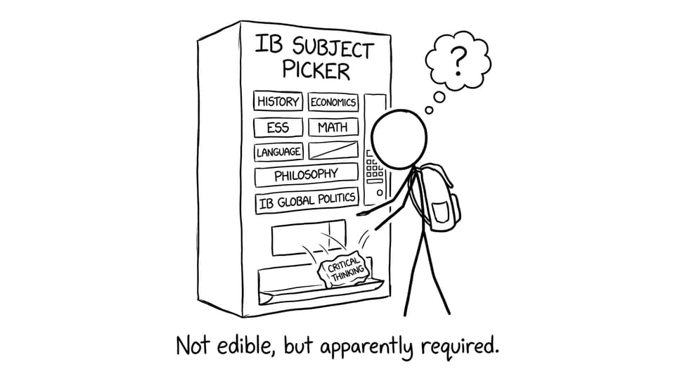 A vending machine that dispenses “Critical thinking” instead of snacks