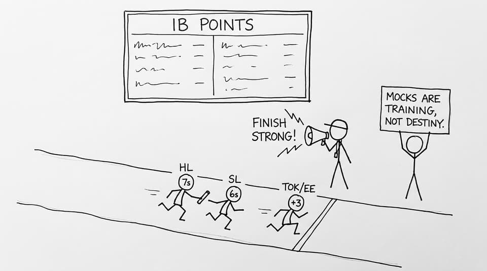 IB Points relay race
