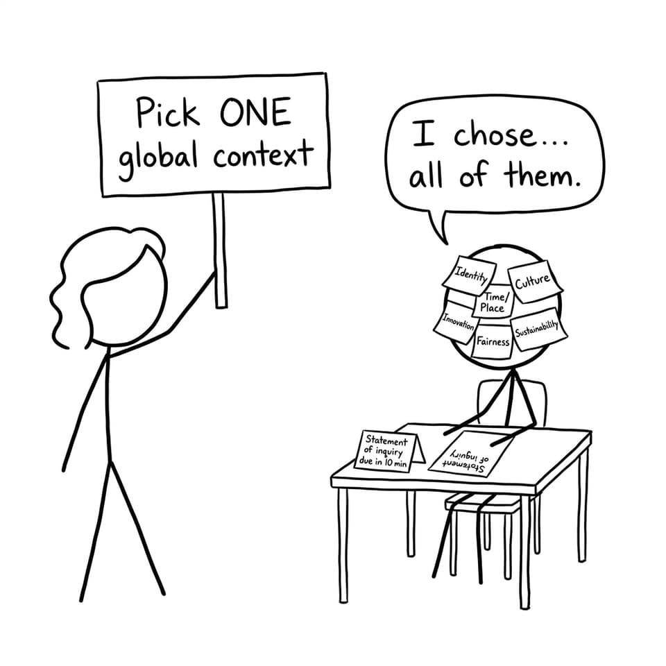 Choosing all global contexts at once
