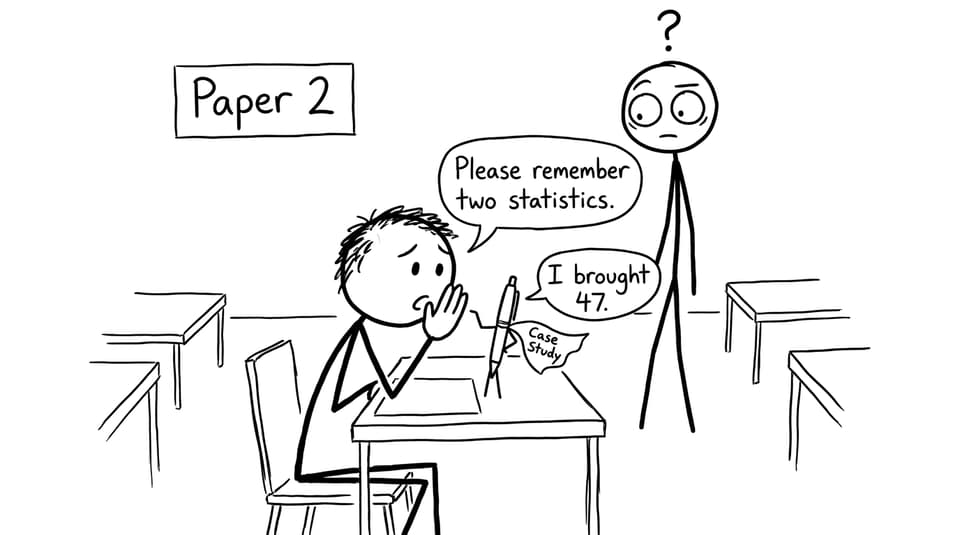 Comic about overloading case study statistics