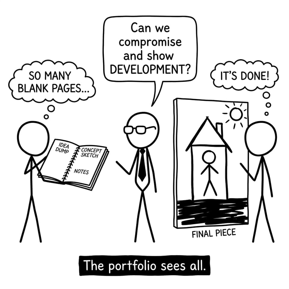 Portfolio sees all joke