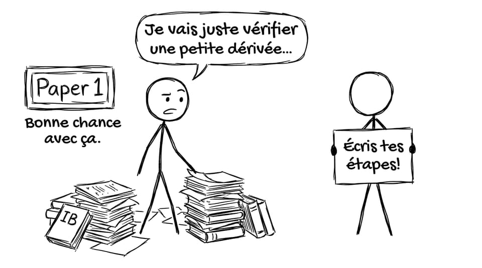 Un minuteur Paper 1 et une dérivée qui déraille