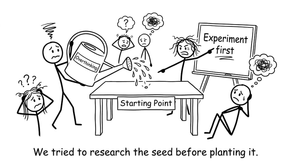 Comic: overthinking the seed