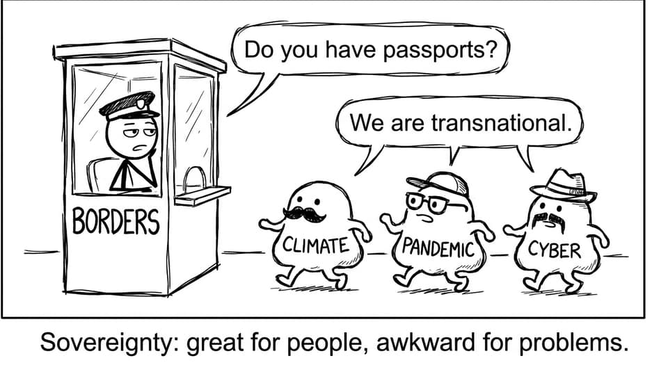 Comic: Transnational problems at the border