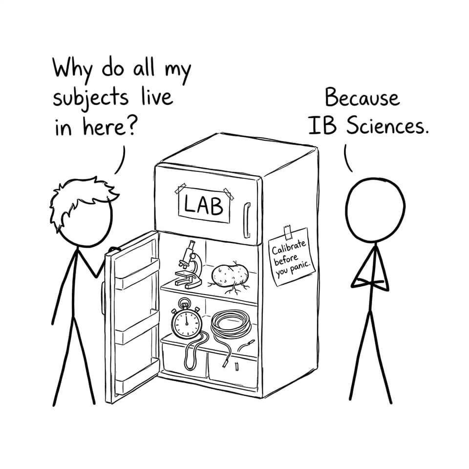 Lab fridge comic