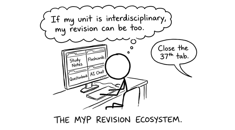 The MYP revision ecosystem.